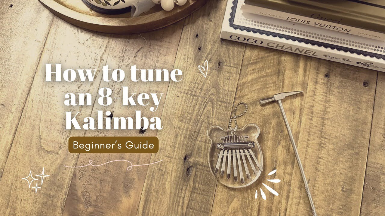 Tutorial on how to tune an 8-key Kalimba 🪷 // kalimba 101 for beginners #kalimbatutorial