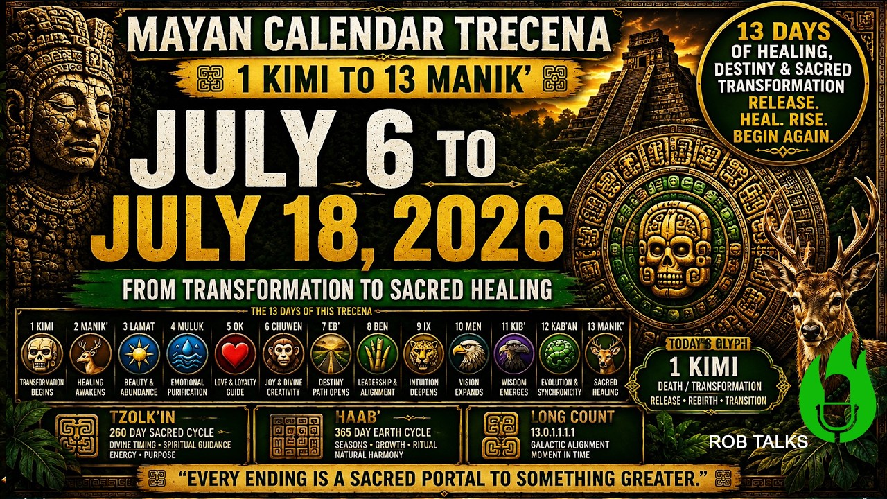 JULY 6 &ndash; JULY 18, 2026 🔥 THIS SHIFT WILL CHANGE EVERYTHING, a Truth Cycle Begins #mayancalendar