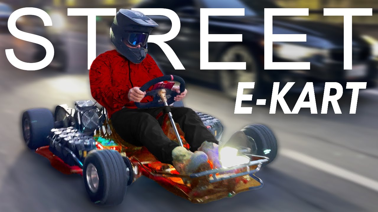 Electric GoKart on CITY STREETS!! // SurRon E-Kart POV