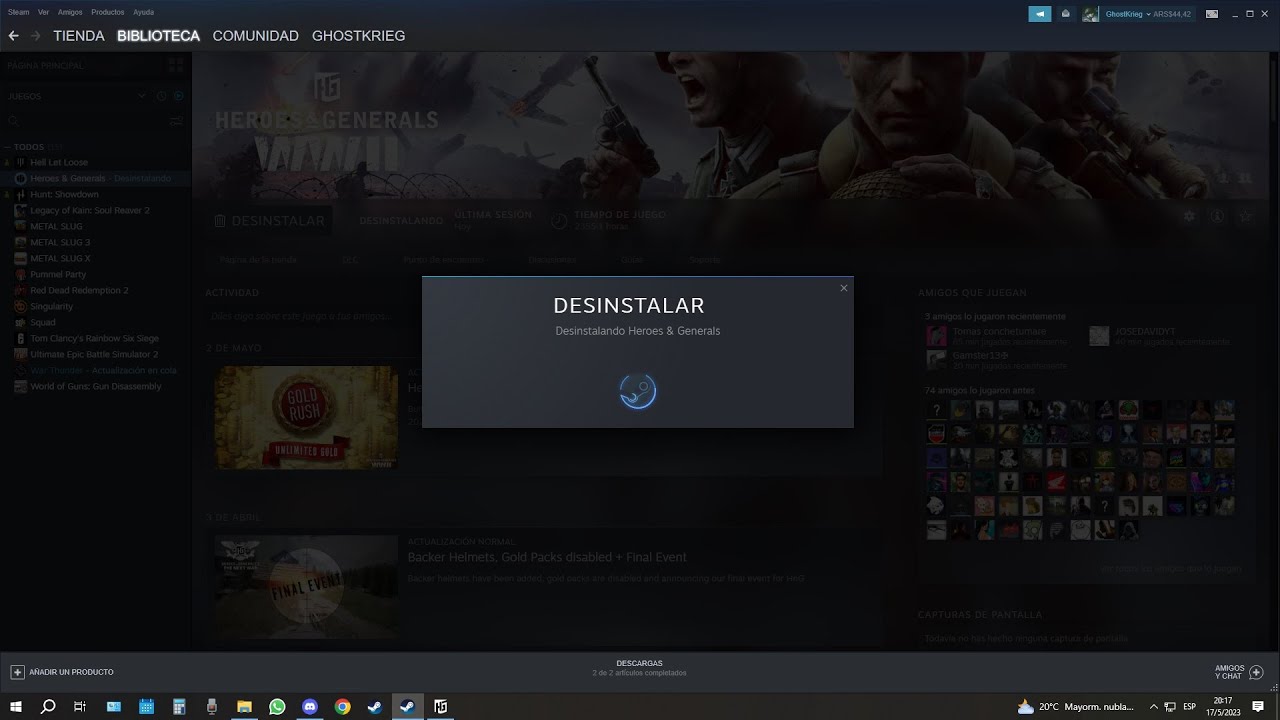 Heroes & Generals - Mi última partida👻