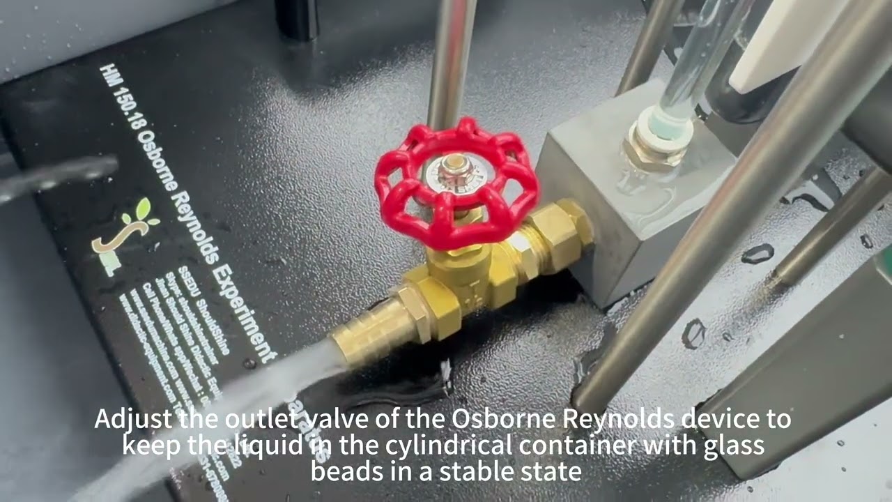 Osborne Reynolds Experiment Fluids Engineering Training Equipment-SSEDU