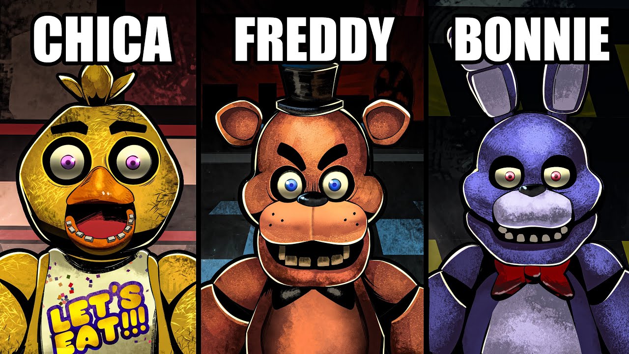 Every FNAF 1 Animatronic Explained In Detail