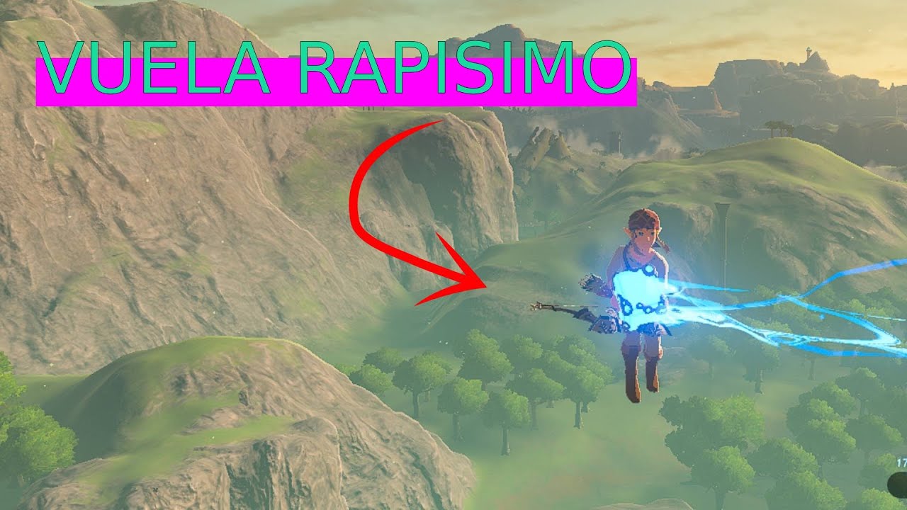 Como VOLAR y SIN GASTAR ESTAMINA - Zelda breath of the Wild