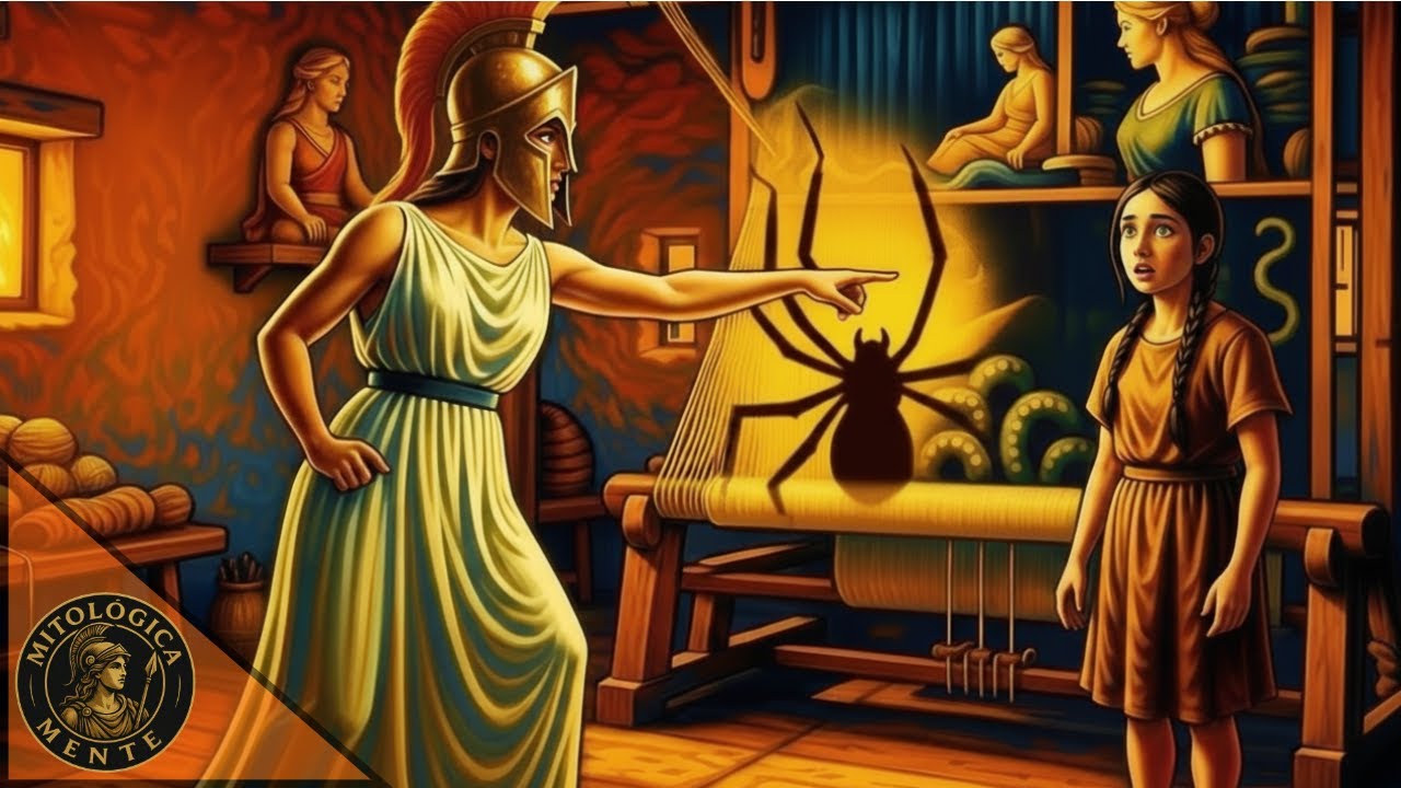 ARACNE: La Mortal que humilló a una Diosa (y pagó el precio) 🕷️🕸️🏛️