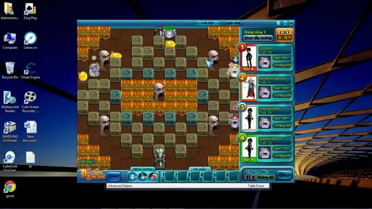 Hack Zing play Bong B&oacute;ng
