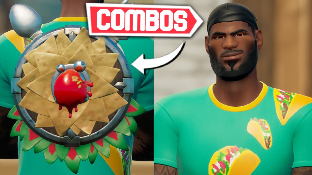 *NEW* BEST LEBRON'S TACO TUESDAY SKIN COMBOS! | Fortnite Battle Roylae