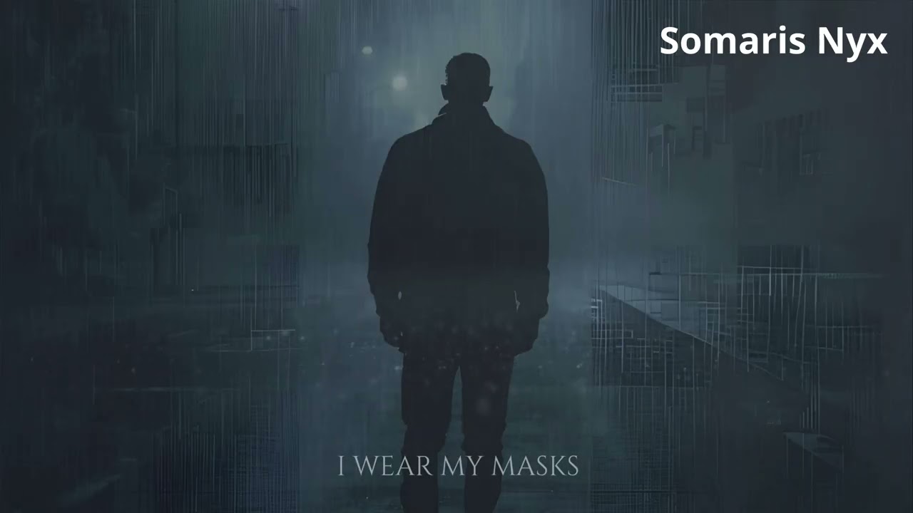 I Wear My Masks – Somaris Nyx | Cinematic Alternative Pop | Emotional Baritone Song