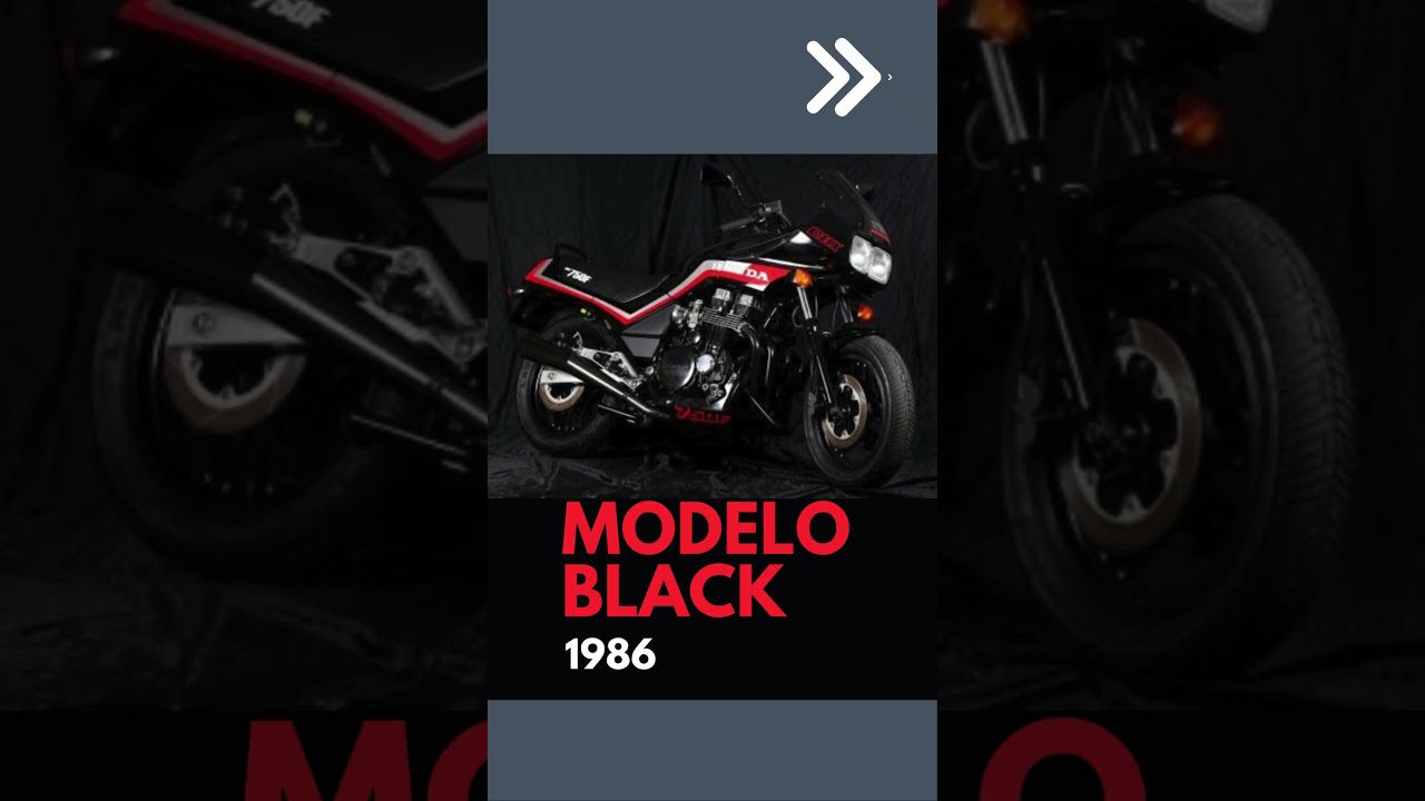 Honda CBX 750F - 7 Galo - Modelo Black 1986 #cbx750f #7galo #honda #motorsport