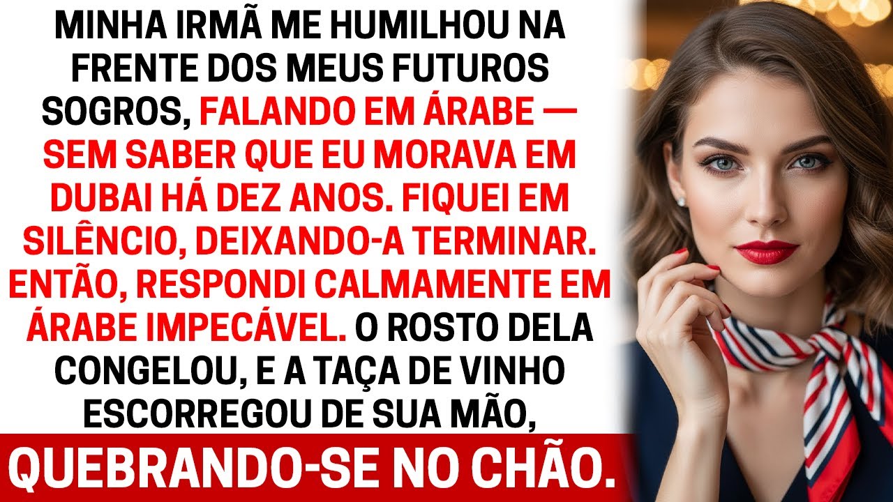 Minha irmã me chamou de fracassada em árabe no meu próprio noivado — minha reação mudou tudo.