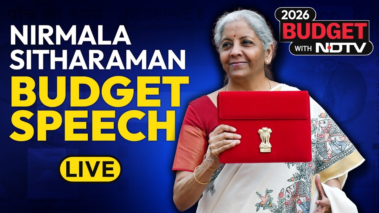 Nirmala Sitharaman Speech Today LIVE | Nirmala Sitharaman Budget Speech LIVE | Union Budget Speech