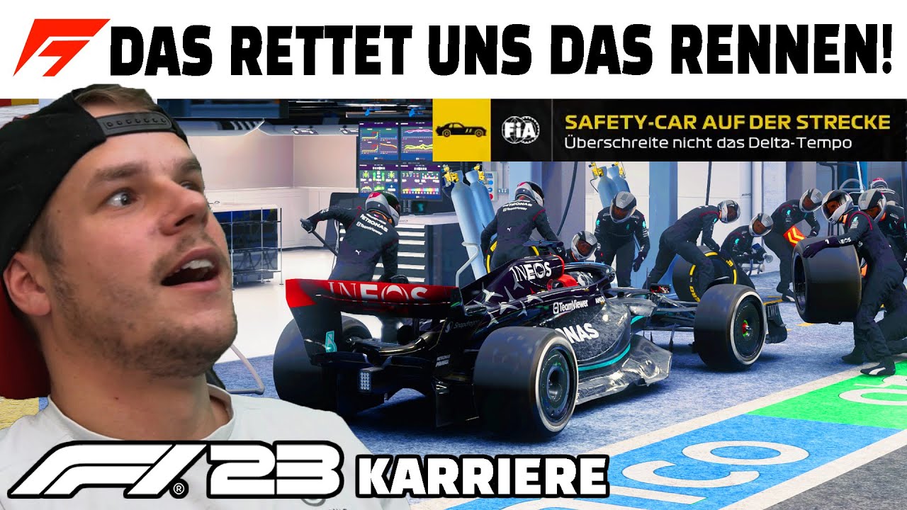 Safety-Car im perfekten Moment! | F1 23 Mercedes KARRIERE #11 Singapur GP