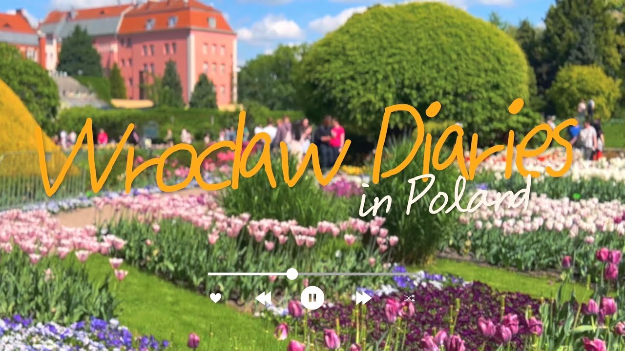 🇵🇱폴란드 브로츠와프 주재원 부부 vlog - Botanical Garden 봄에 꼭! 필수로! 가봐야 할 곳