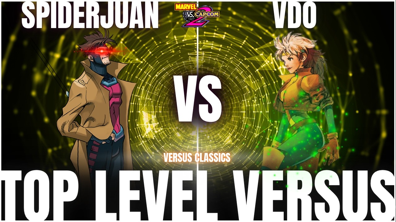 Marvel Vs Capcom 2 - VDO Vs Spiderjuan - Fightcade Set 🔥🔥🔥