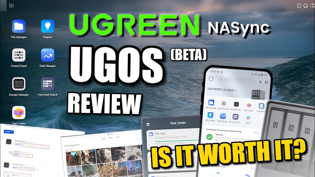 UGREEN NAS UGOS Software Beta Review