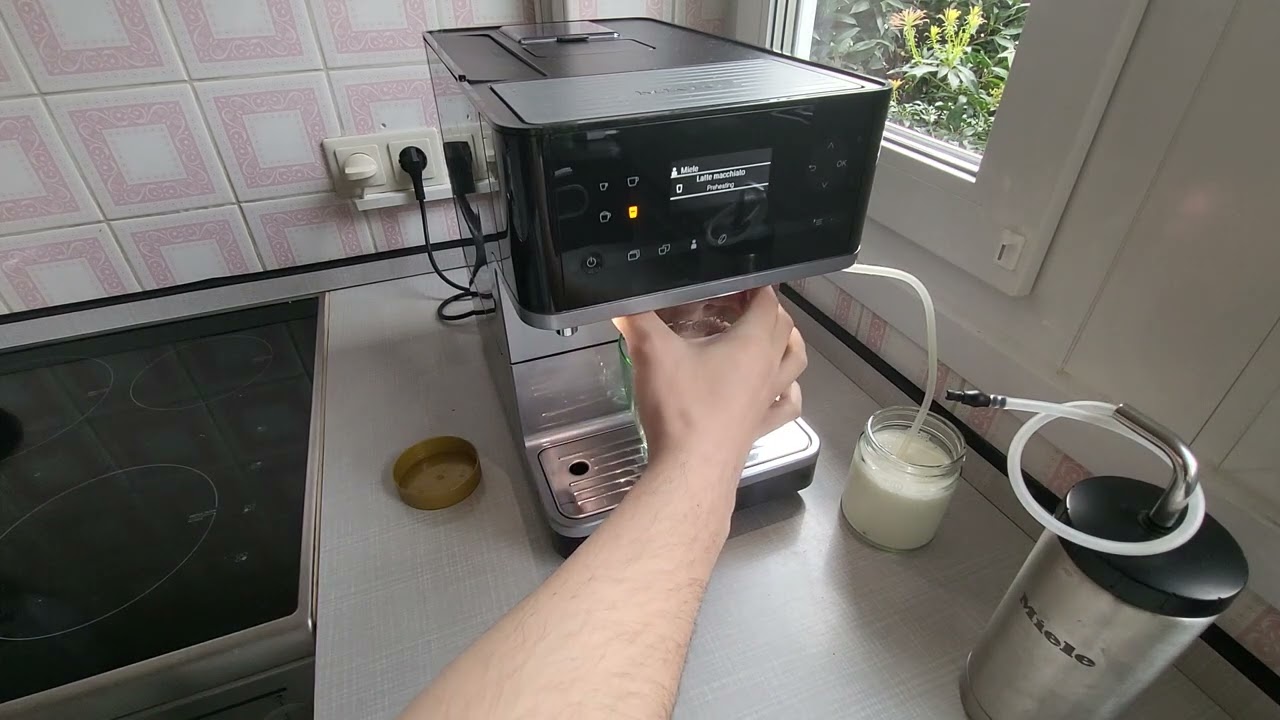 Miele CM63 with milk container