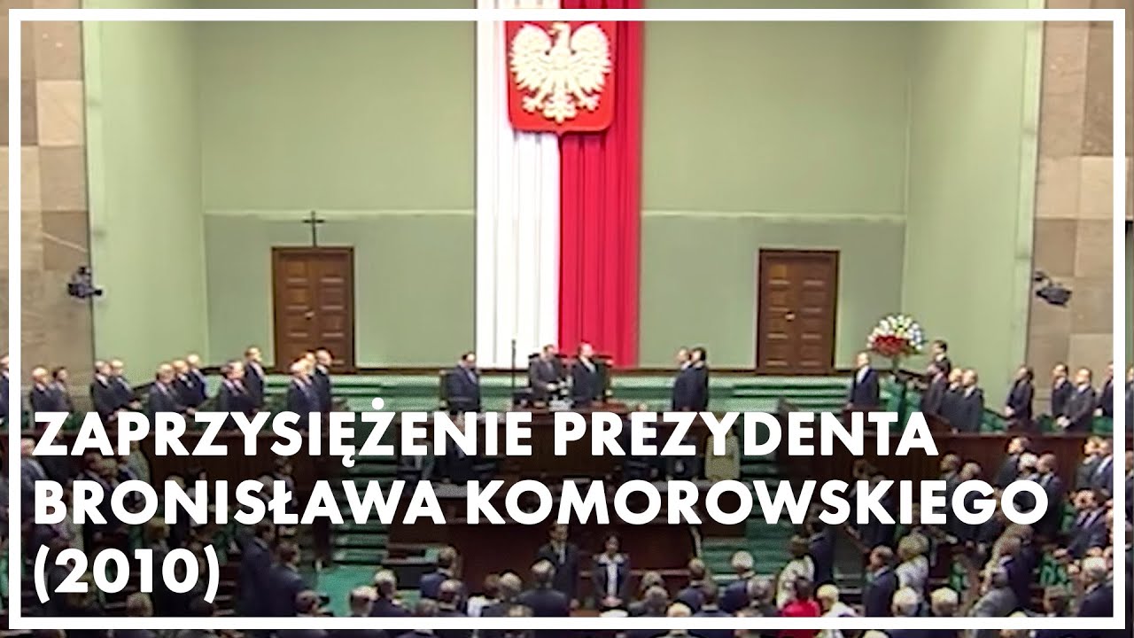 Zaprzysiężenie Bronisława Komorowskiego na Prezydenta RP | 6.08.2010