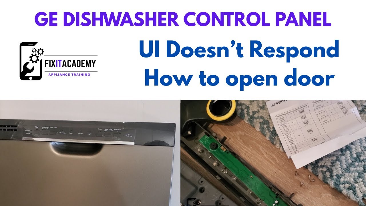 GE Dishwasher Display Board Replacement
