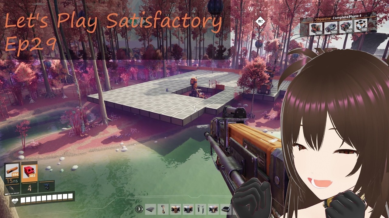 Strawberry Plays Satisfactory Ep 29: Bauxite Refinery Pt 1