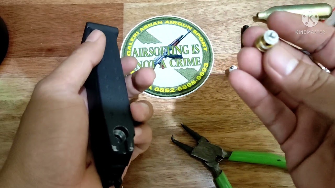 CARA MUDAH MENGATASI MAGAZEN GLOCK 17 BOCOR