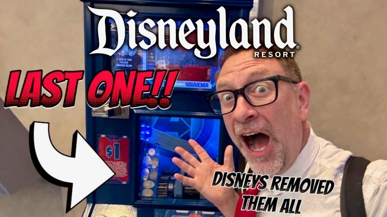 Все автоматы Disney по продаже памятных монет демонтированы, кроме одного! Увидьте его, пока он н...