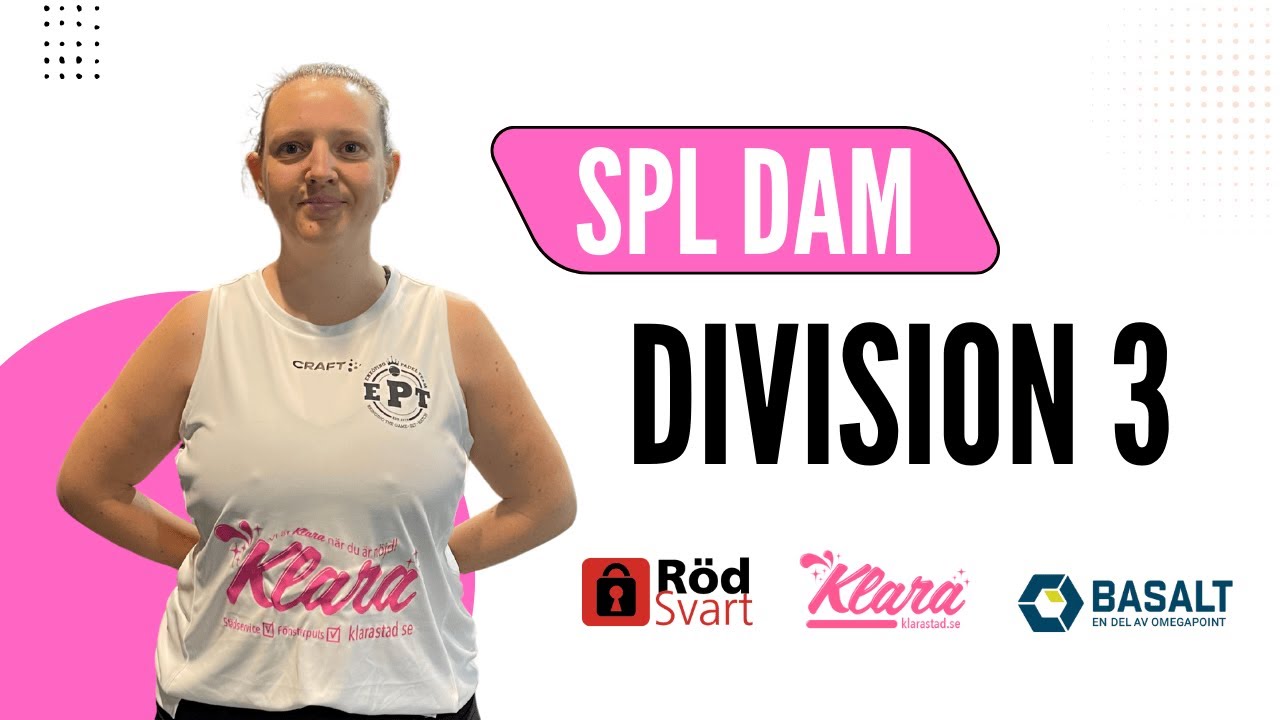 SWEDISH PADEL LEAUGE | DAMER DIVISION 3 | 2025