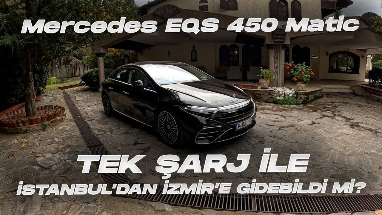 Vlog | Mercedes EQS 450 4 Matic İle Uzun Yolda Şarj Problem mi?