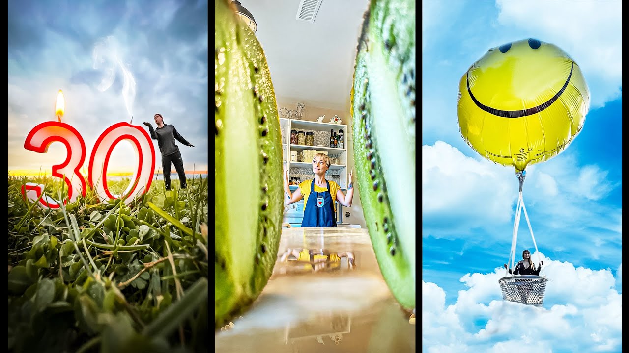 4 Viral Creative Photo Ideas using the Forced Perspective Technique!
