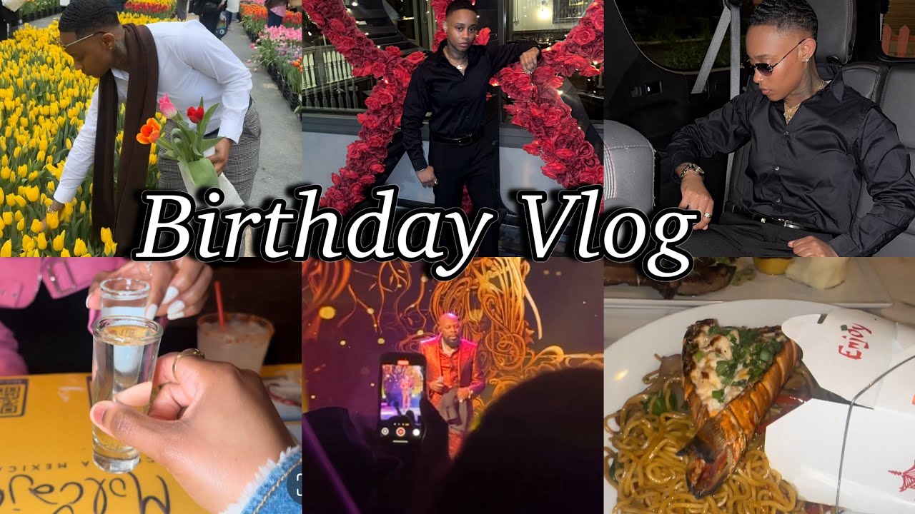 BIRTHDAY VLOG | I had too many shots + concert + birthday dinner + tulip picking + more