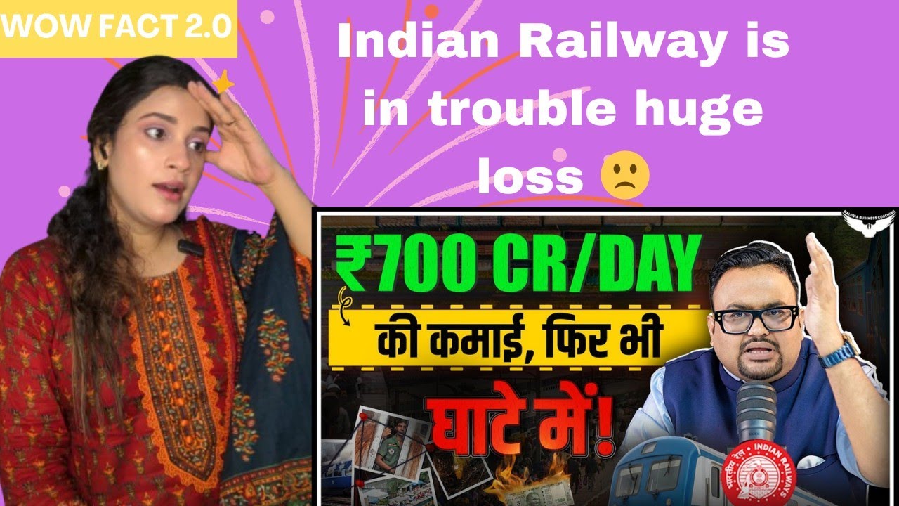 Pak reacts on Indian Railways: 2 Crore Passengers/Day, फिर भी घाटा? | Case Study | CA Rahul Malodia