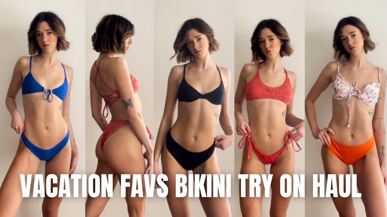 BIKINI TRY ON HAUL & REVIEW 🌺 VACATION SPRING BREAK OUTFIT INSPO 🌺
