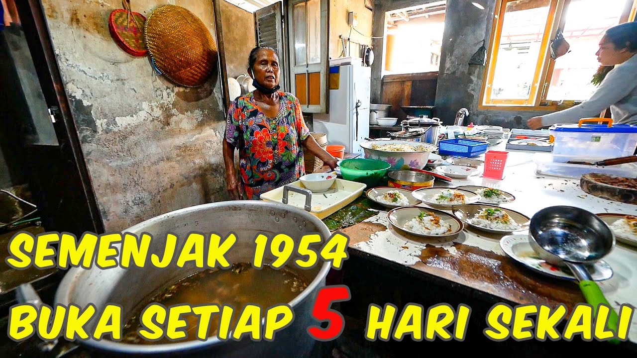 SOTO MBAH GITO JATINOM KLATEN BUKA HANYA SETIAP PASARAN LEGI SEMENJAK 1954 | KULINER KLATEN