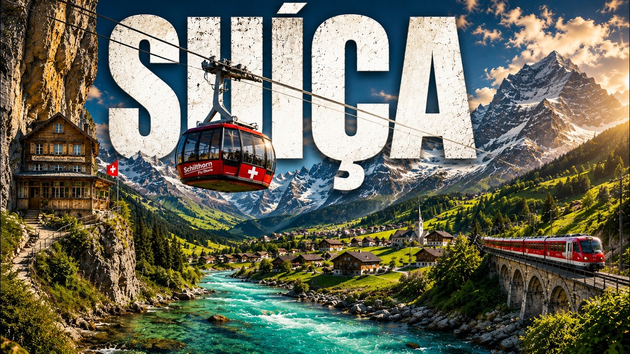 SUÍÇA 360° O PAÍS MAIS GLAMOROSO DA EUROPA | DOCUMENTÁRIO COMPLETO