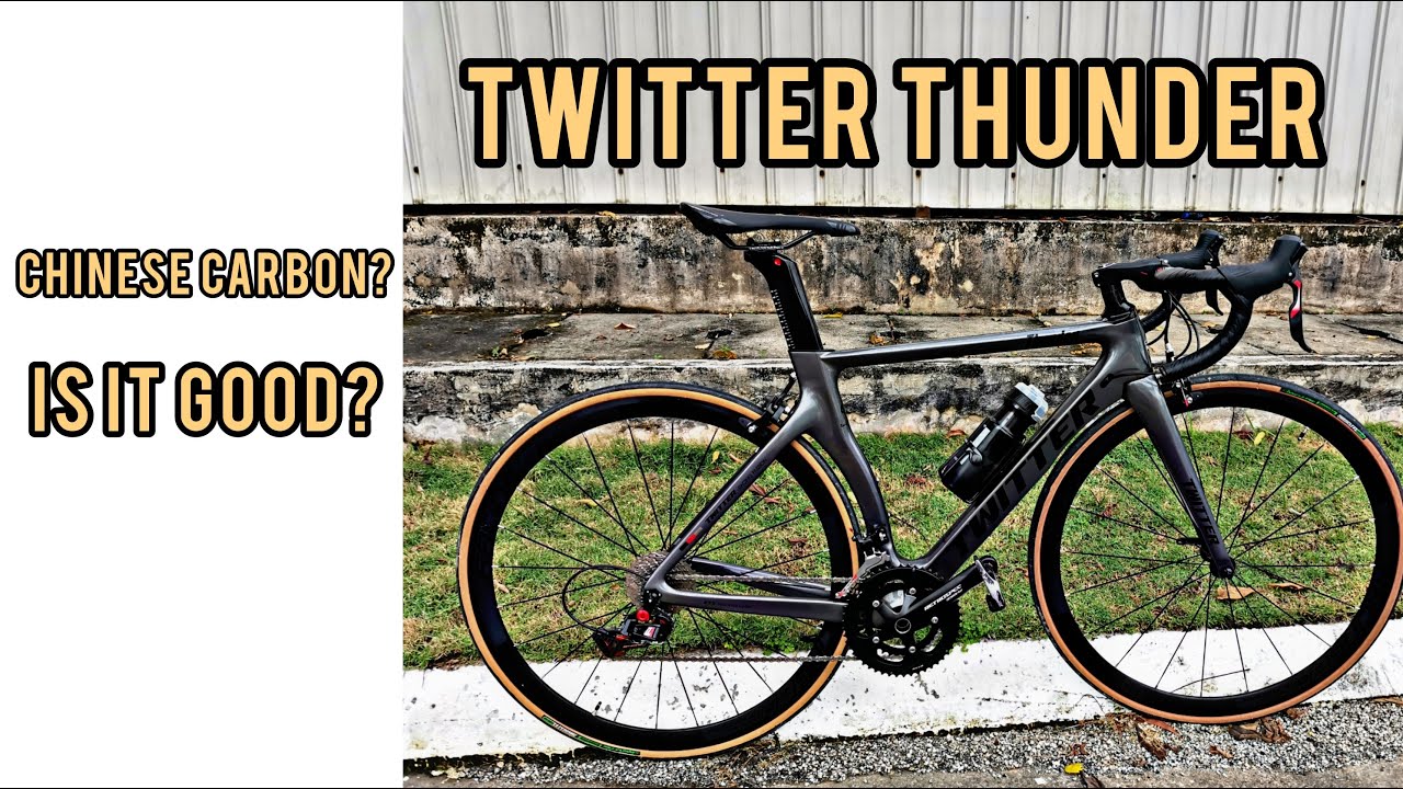 TWITTER THUNDER Carbon Road Bike - First Impression Video