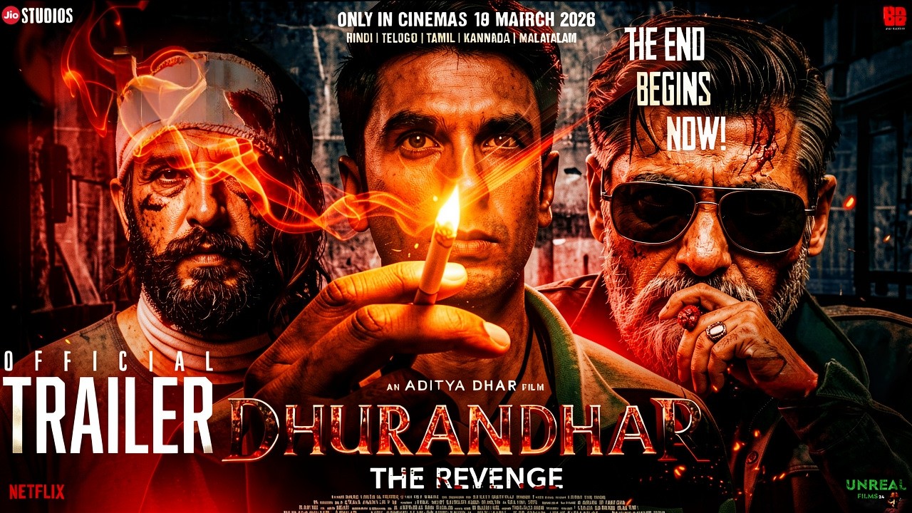 DHURANDHAR 2 - The Revenge | Official Trailer | Ranveer Singh | Sanjay Dutt | Aditya Dhar | 19 March