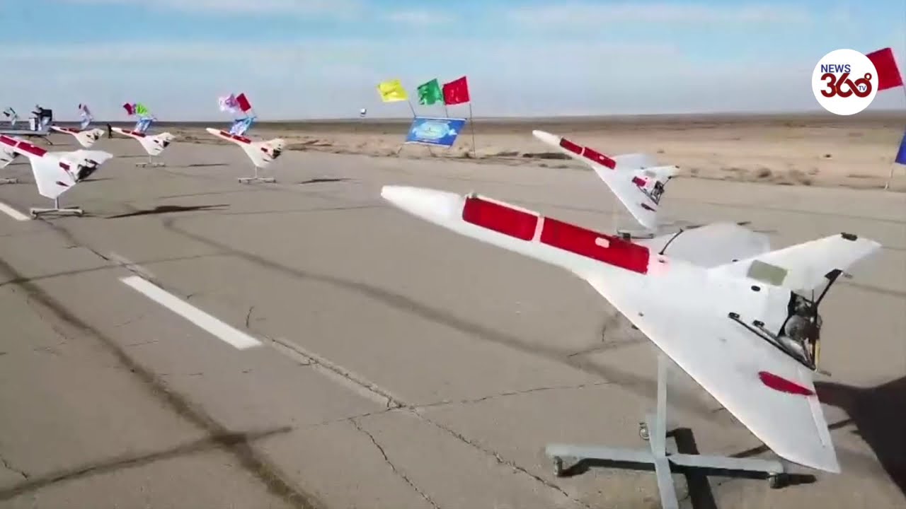 Iranian military launches drone exercises - News 360 Tv