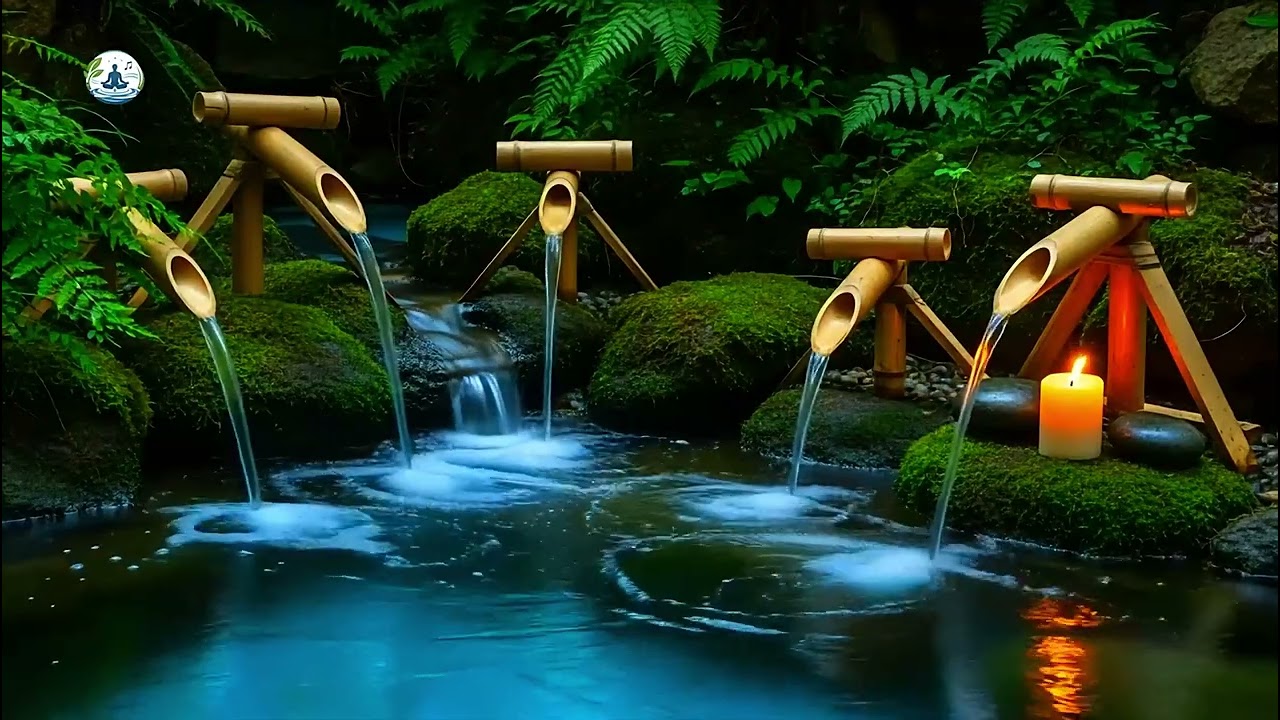 Relaxing Piano with Gentle Water Sounds | Stress Relief & Mental Calm