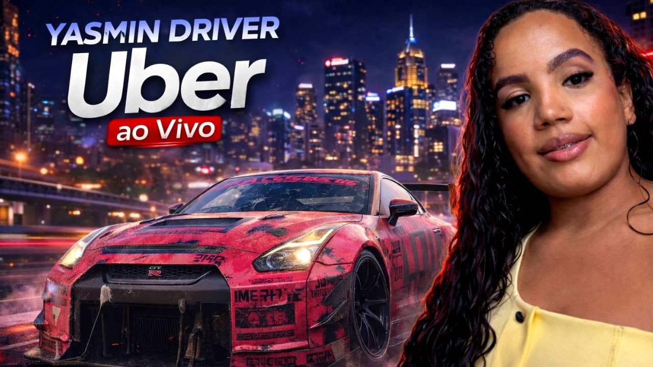 UBER AO VIVO PELAS RUAS DE SÃO PAULO YASMIN DRIVER 