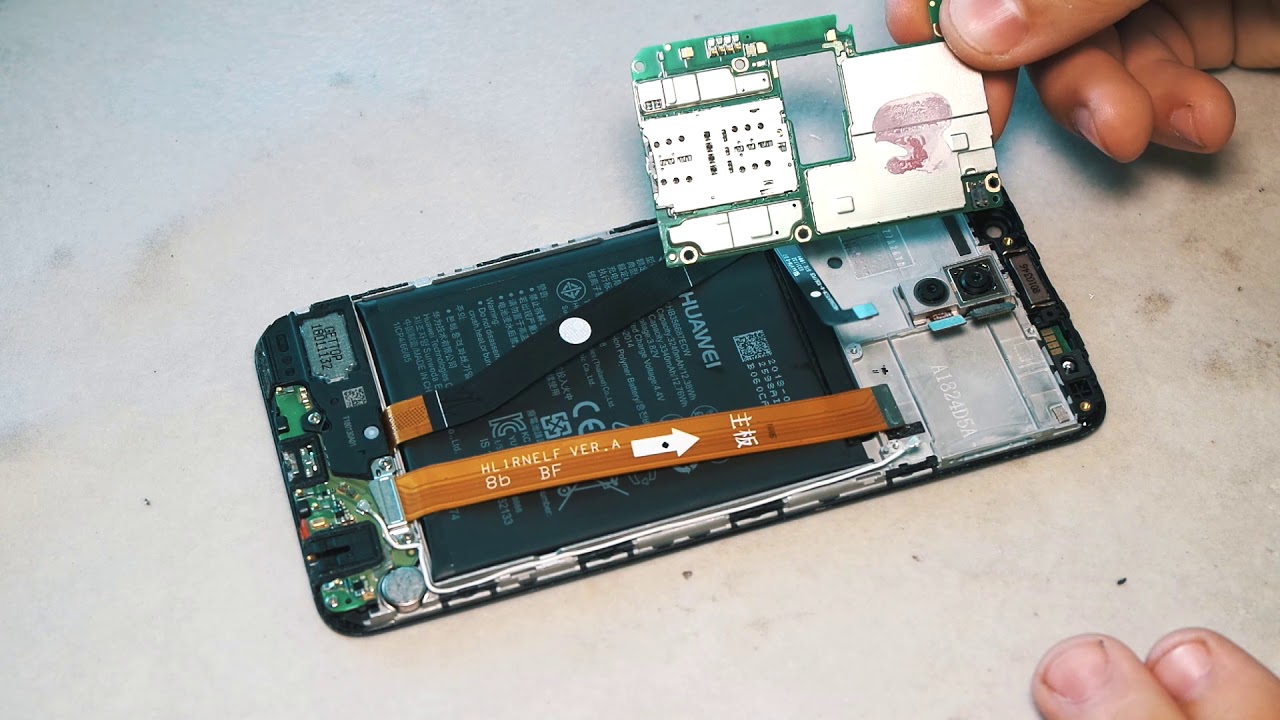 Huawei Mate 10 Lite (RNE-L01) - Disassembly / LCD Replacement