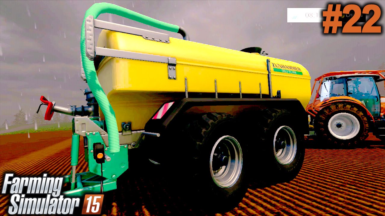 FARMING SIMULATOR 2015: Como ultilizar estrume líquido e sólido [XBOX 360] #Parte 22.