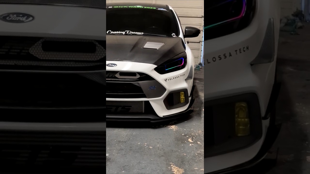 Ford Focus ST/RS Headlight Ram Air?! From Velossa Tech!!!