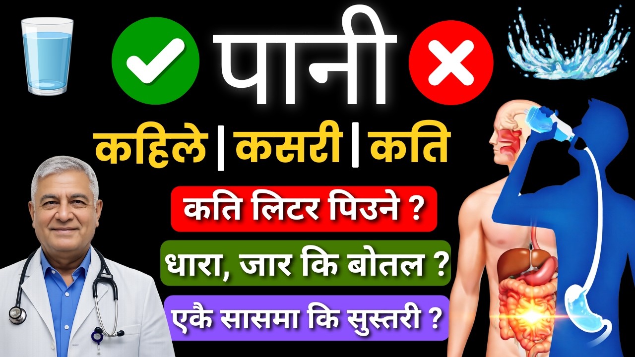पानी पिउने सही तरिका: २१ दिनमा बदलिनेछ तपाईंको शरीर ! | How Much Water to drink in a day