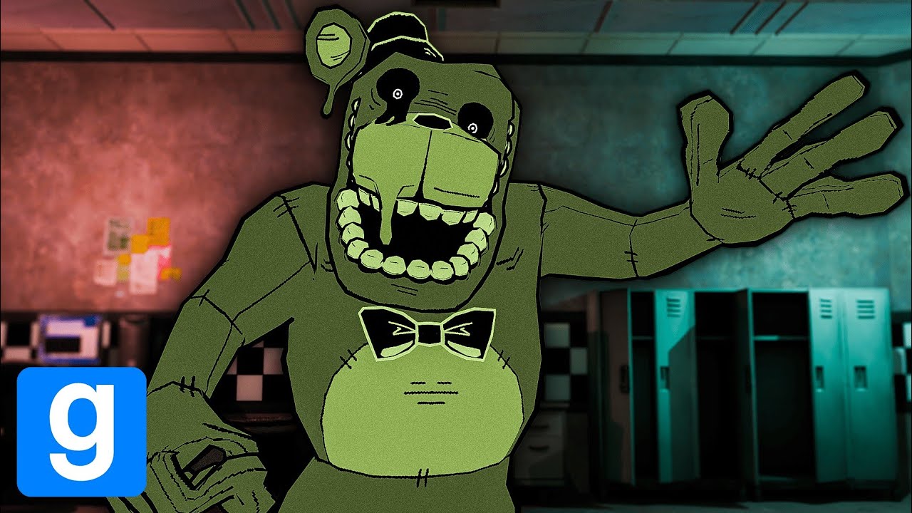 РЕТРО-ФАНТОМ ФРЕДДИ ПОЯВЛЯЕТСЯ В GMOD | Прятки в GMOD