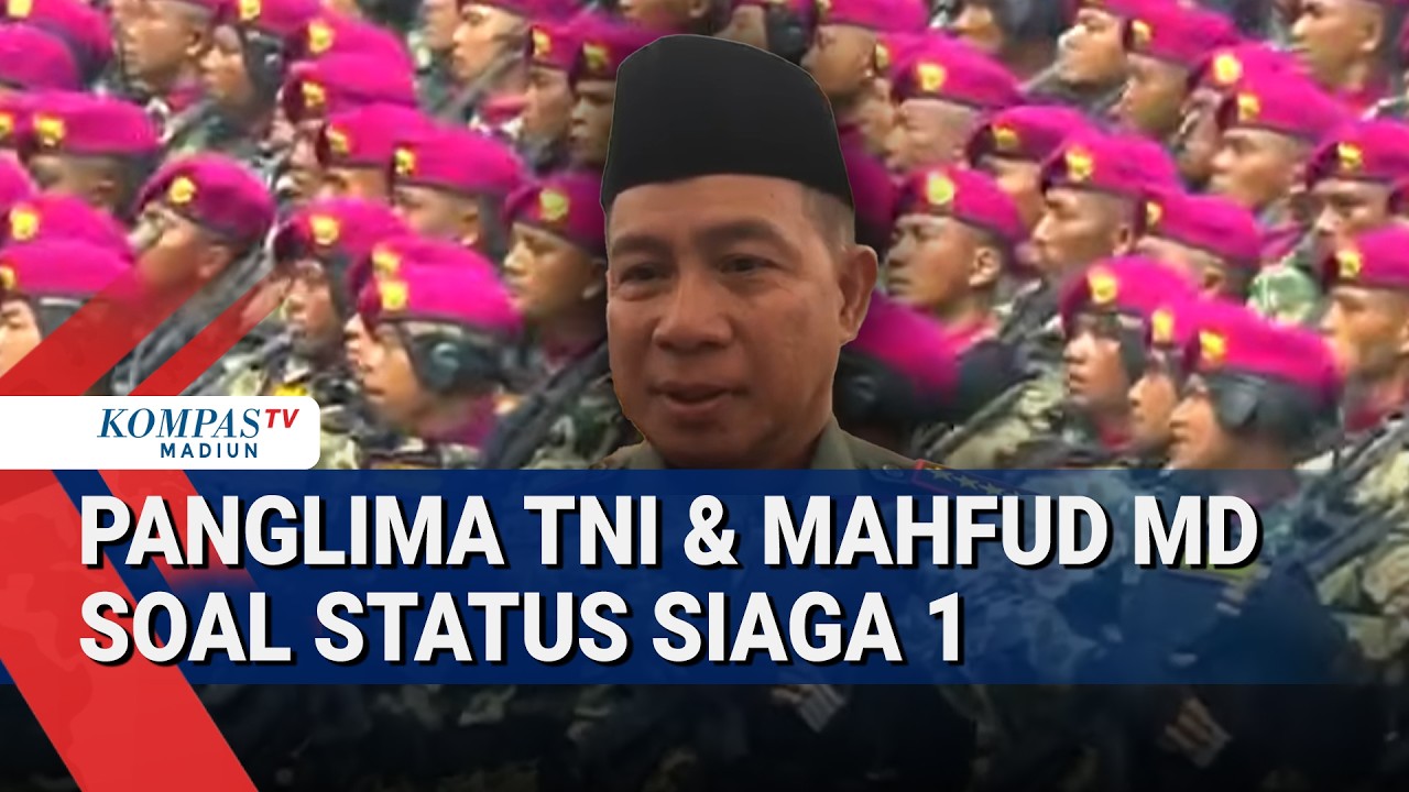 Jawab soal Status Siaga 1, Panglima TNI Jenderal Agus Subiyanto  Itu Hal Biasa
