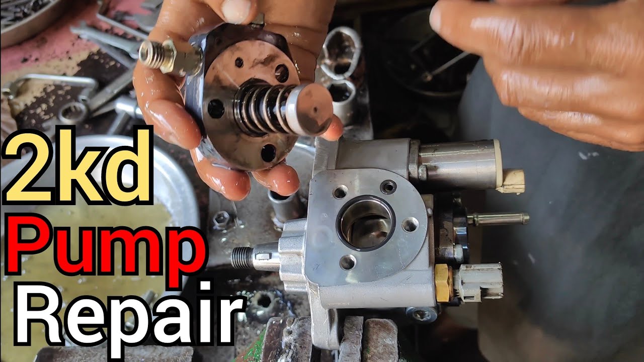 step-by-step fuel pump repair for Toyota 2kd & 1kd engines: complete Guide