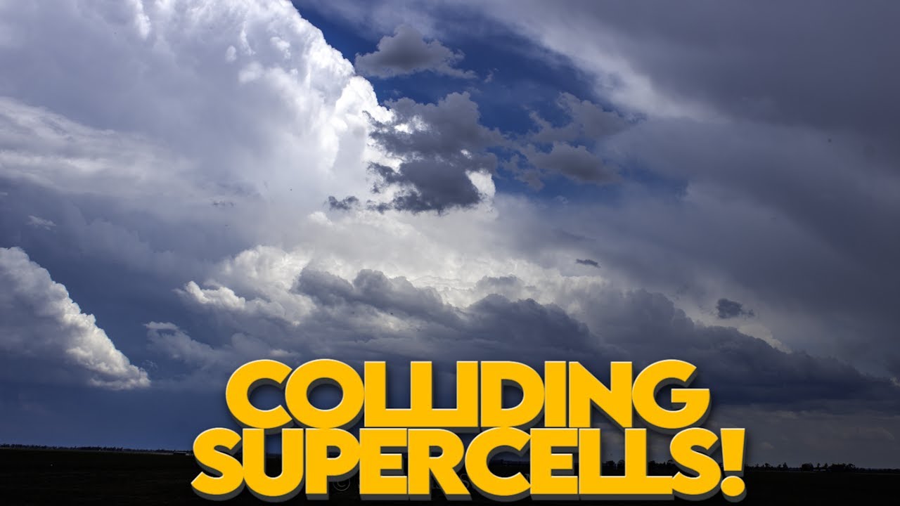 Colliding Supercells Near Leyburn QLD | 15/11/2025