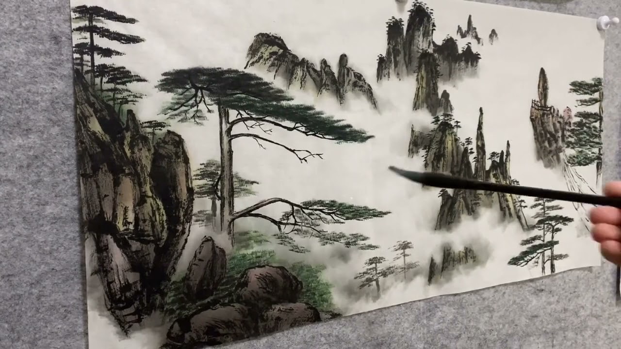 Learn To Draw 要染出云的飘逸感，笔触需要抑扬顿挫，尤其是笔的压力要控制好。