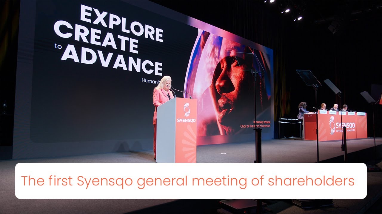 Syensqo’s 2024 Annual General Meeting