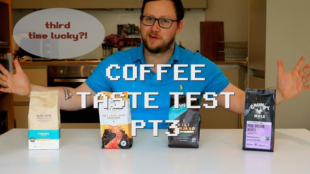 Coffee Taste Test 3