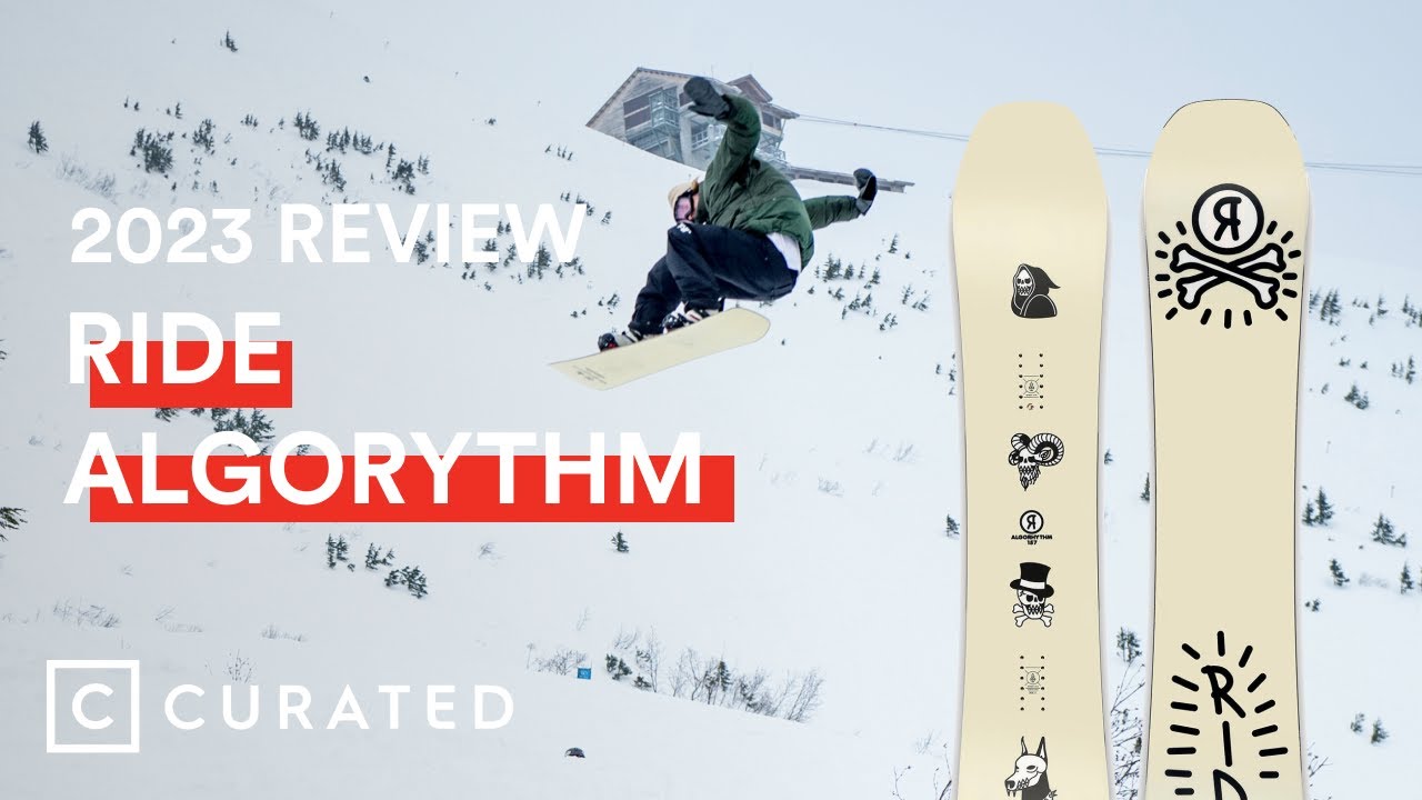 2023 Ride Algorythm Snowboard Review (2024 Same Tech; Different Graphic) | Curated