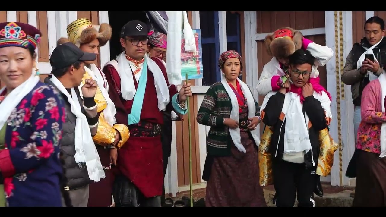 Chhiring lopen & Tongchi Jyalmo !!! Rasuwa  Wedding Thuman